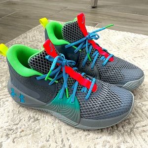 Under Armour Unisex UA Embiid One Gamer Night Basketball Shoes size 11.5